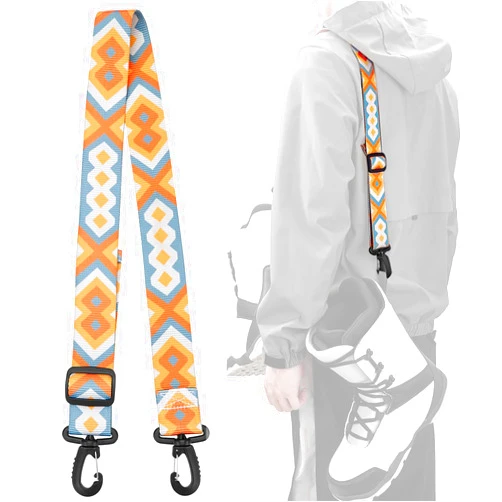 AzReference Ski and Snowboard Boot Carrier Strap Shoulder Sling Leash for Women Men Snowboarding Ice Skates Skiing Accessories