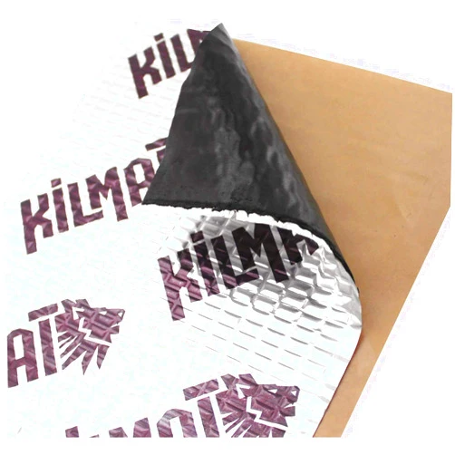 KILMAT 50 mil 50 sqft Car Sound Deadening Mat, Butyl Automotive Sound Deadener, Audio Noise Insulation and dampening