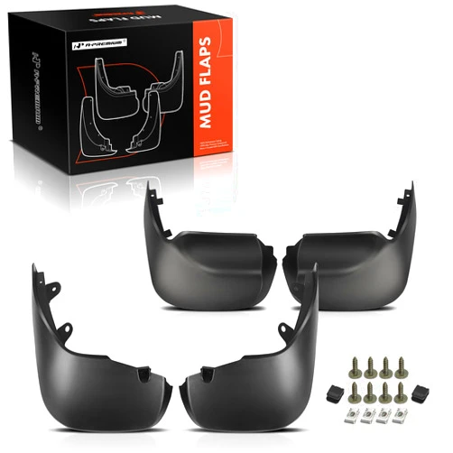 A-Premium Set of 4PCS Mud Flaps Splash Guards Mudguards Mudflaps with Hardware Compatible with Land Rover L494 Range Rover Sport, 2014-2022, Sport Utility, Front and Rear(Driver & Passenger Sides)