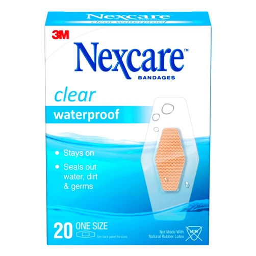 Nexcare 3m Nexcare W/P Clr Bndge Size 20ct