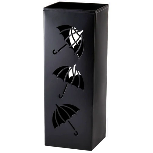 Okllen Metal Umbrella Holder, Square Umbrella Stand Rack for Entryway, 6.3