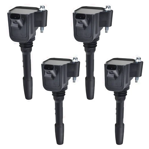 MAS Set of 4 Ignition Coils Pack Compatible with BMW 230i 330e 330i 340i 430i 530e 530i X1 X2 X3 X4 Mini Cooper Clubman Countryman Replacement for UF750 12137619385 12138678438 C983