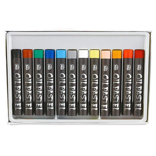Yasutomo Niji Oil Pastel Set 12 Colors