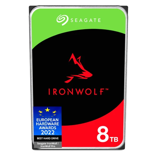 Seagate IronWolf 8TB NAS Internal Hard Drive HDD – 3.5 Inch SATA 6Gb/s 7200 RPM 256MB Cache for RAID Network Attached Storage – Frustration Free Packaging (ST8000VNZ04/N004)