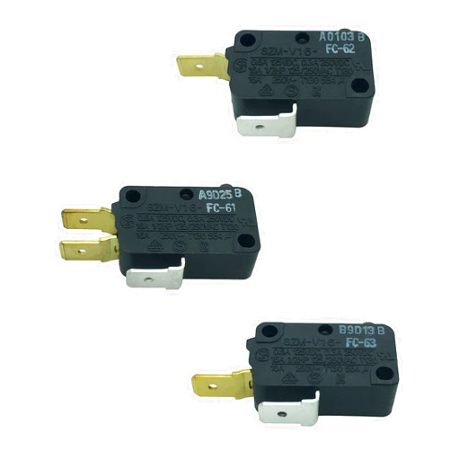 LONYE W10727360 & W10269458 & W10269460 Microwave Door Switch Replacement for Whirlpool Microwave SZM-V16-FC-61 SZM-V16-FC-62 SZM-V16-FC-63
