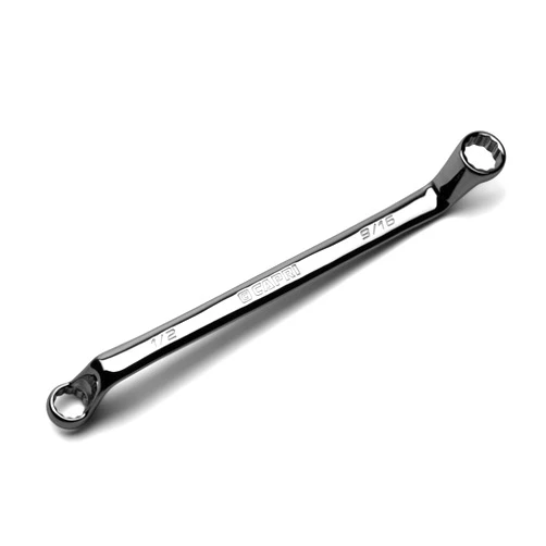 Capri Tools 1/2 x 9/16 in. 75-Degree Deep Offset Double Box End Wrench