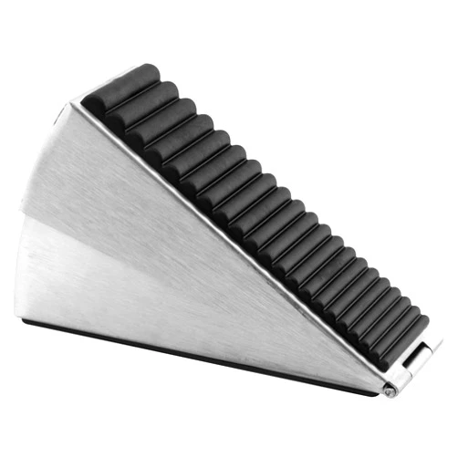 TLPCRKI Door Stopper - Heavy Duty Door Stoppers Wedge Tall Door Stop for Bottom of Door Security Rubber,3 Inch High Adjustable Spring Loaded Spring,Door Wedge Stopper Suits Any Heavy Door