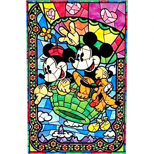 Better Selection Mouse Couple Diamond Art Kit for Adults, 5D Full Drill DIY Arts & Crafts Bling Artwork Decor Gift Set with Crystal Rhinestone Gems 11.81x15.75 inch