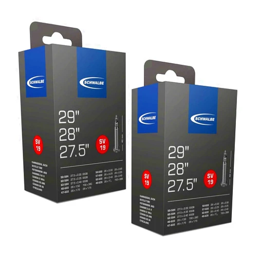 Schwalbe SV19 Inner Tubes - 27.5 (650b) / 29er x 1.5-2.35