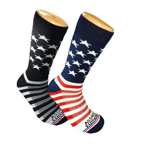 Assault Forward Super Patriot Socks - Patriotic Menswear Accessories - Military Gifts for Men - Veteran Owned & Made in USA