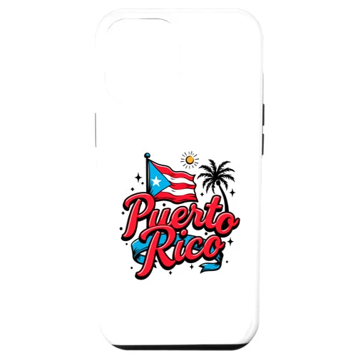 Puerto Rican Girl Puerto Rico Flag Designs Co. iPhone 14 Pro Max Puerto Rico Flag Hispanic Heritage Month Boricua Rican Retro Case