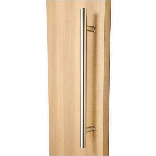 Strongar Stainless Steel 30” Extra Length Ladder Style Back-to-Back Push-Pull Door Handle - Brushed Satin Finish