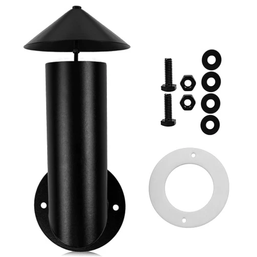 COMVIEE Pellet Grill Smoke Stack Chimney Replacement for Pit Boss Traeger Camp Chef, Replacement Stack Smoker Kits with Umbrella, Gasket, Screw, Locking Washer & Washer