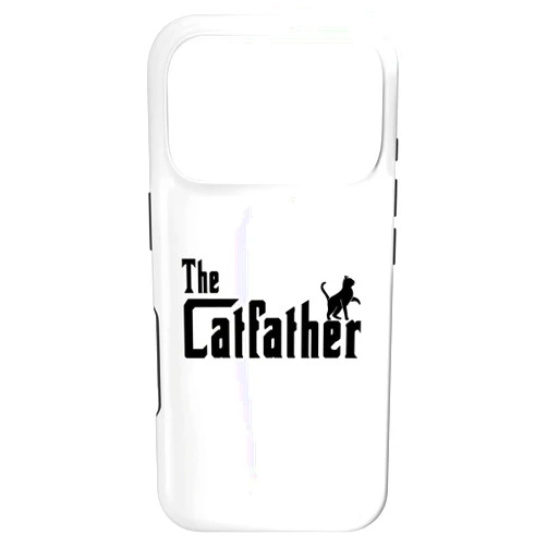 Cat Lovers Equipment and Cat Apparel for him The Cat Dad - Father of a Sweet Little cat - The Catfather Case for iPhone 17 Pro