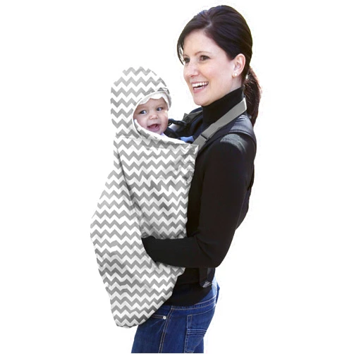 Jolly Jumper Snuggle Cover - Grey Chevron
