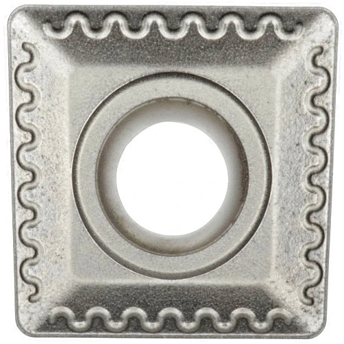 Sandvik Coromant U-MAX Carbide Milling Insert, SPMT Style, Square, H13A Grade, Uncoated, SPMT09T308WL,0.156