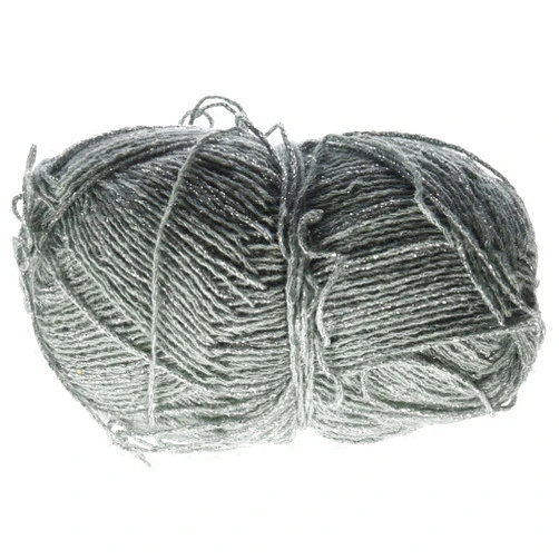 Spinrite Glam Stripes Yarn, Grey