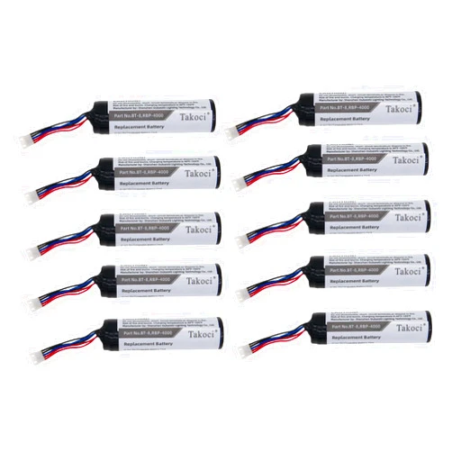 Youejoeq （10-Pack BT-8 Battery Replacement for Gryphon/Datalogic GM4100 GM4130 GM4400 GM4430 GBT4400 GBT4430,fits Part Number RBP-4000 128000894 Barcode Scanner Battery 3400mAh