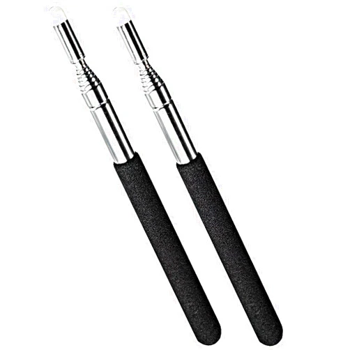 SIJIANKE2 Pack Telescopic Teachers Pointer,Teaching Pointer,Hand Pointer Extendable Telescopic Retractable Pointer Classroom Whiteboard Pointer Handheld Presenter