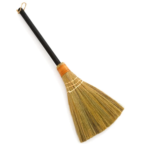 TTS For Home Natural Whisk Sweeping Hand Handle Broom - Vietnam Handmade Straw Soft Broom - Wedding Broom 12.2