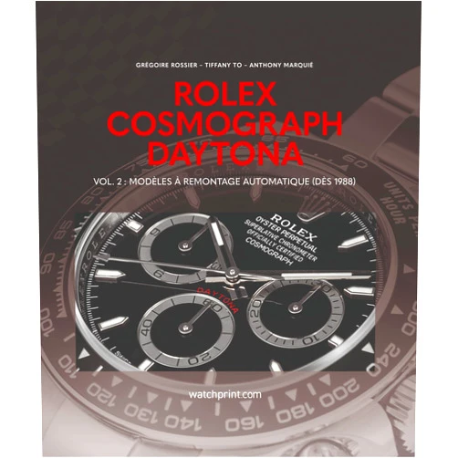French Edition by MARQUIE ANTHONY & TO (Author) ROLEX COSMOGRAPH DAYTONA : VOL. 2 - MODELES A REMONTAGE MANUEL (DES 1988).