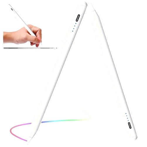 Qzgyoool Stylus Pens for iPad, Fast Charging Pen, iPads Pencil Stylus with Tilt Functionality,Compatible with iPads 9th 8th 7th 6th Generation iPads Air 4th 3rd Gen iPads Pro 11-12.9 Inch iPads Mini 6th 5thGem