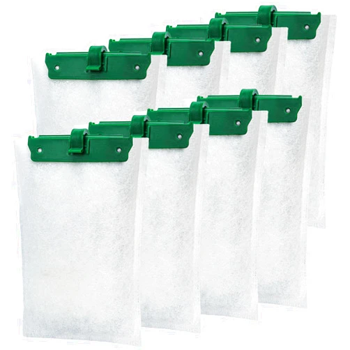Xbbwmrs 8 Count Medium Filter Cartridges Compatible with Tetra Whisper Bio-Bag Filters Medium Replacement Filter Cartridges for Whisper ReptoFilter and 10i IQ10 PF10 Power Filters -Ready to Use