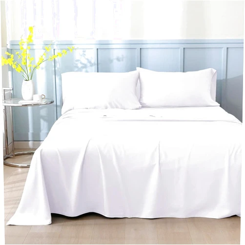SKY BEDDINGS RV King Sheets 72 x 80 - RV Camper Sheets, RV King Bed Sheets, 600 Thread Count 100% Egyptian Cotton RV Sheets, Super Soft Camping Sheets for RV Mattress- 16