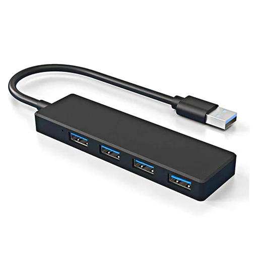 BYONGCHO USB Hub,USB Splitter, 4-Port USB Hub,1 USB 3.0 + 3 USB 2.0 Hub Portable Multiport Adapter Expander Charging Splitter USB Extender Compatible with MacBook Mac Pro, PC,Camera Keyborad Mouse（USB 2.0+3.0）