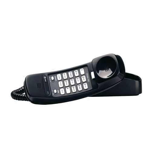 VTech AT&T ATTML210B Corded Trimline Phone with Lighted Keypad (Black)