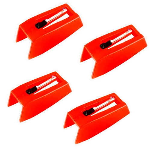 SOOFOTOO Record Player Needles Replacement, SOOFOTO Durable Diamond Turntable Record Stylus for Victrola, Crosley, Sylvania, 1byone, Soundesign, and Teac Vinyl LP Phonograph(Pack of 4)