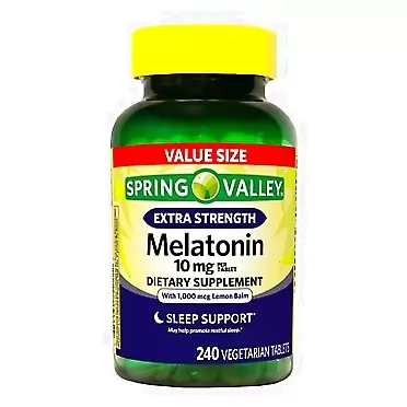 jogi Extra Strength Melatonin Tablets Dietary Supplement Value Size, 10 mg, Sleep Support* Dietary supplement240 Count