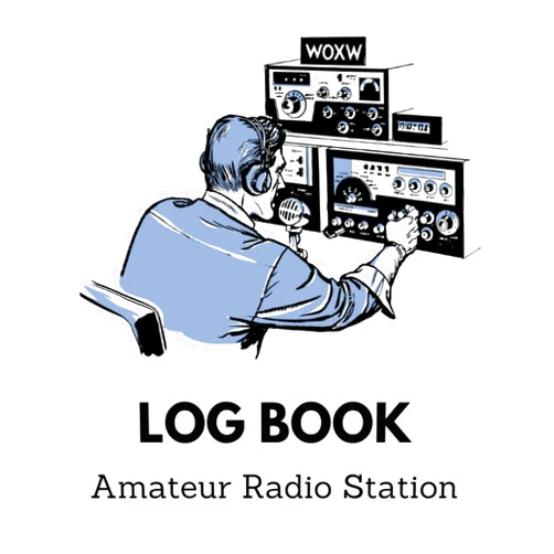 Amateur Radio Publishing Amateur Radio Station Log Book: Ham Radio Quick Reference Guide included / 1300 contacts / Handy format Letter 8.5 x 11 in