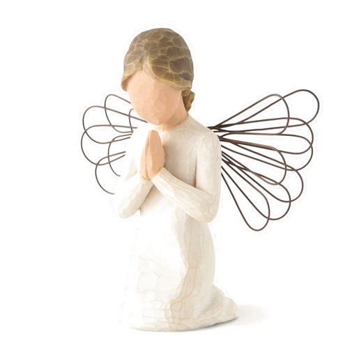 Willow Tree Angel of Prayer, Sculpted Hand-Painted Figure
