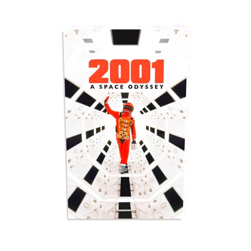 SGWDHPXUK 2001 A Space Odyssey Poster Vintage MovieCanvas Art for Room Aesthetic And Wall Art Picture Living Room Decor Poster12x18inch(30x45cm)