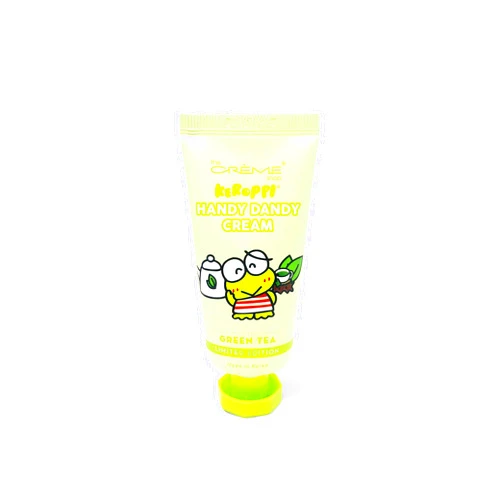 The Crème Shop Korean Cute Scented Pocket Portable Soothing Advanced Must-Have on-the-go - The Crème Shop x Sanrio Hello Kitty Handy Dandy Cream (Green Tea)