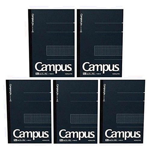KOKUYO Campus Notebook, Business Type (B5, 5mm Grid 5-PACK)