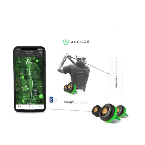 Arccos Golf Golf's Best On Course Tracking System Featuring The First-Ever A.I. Powered GPS Rangefinder