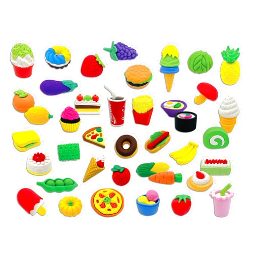 Teacher Created Resources Desk Pets - Assorted Food (40 Pack)