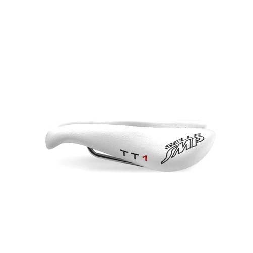 Smp Cicli Bonin Unisex's Smp4Bike Triathlon T1 Saddles, White, One Size