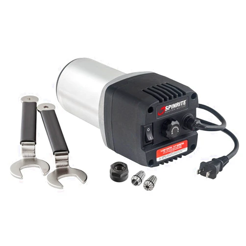 SpinRite Router Motor for Router Lifts and CNC, 2.25HP, Soft Start, Variable Speed, Easy Mount 3.5