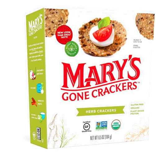 Mary's Gone Crackers, Herb, 6.5 Ounce