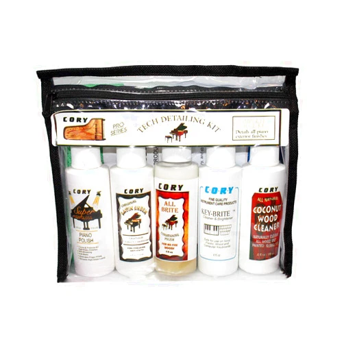 Cory Piano Tech Detailking Kit - Piano Polish and Cleaner