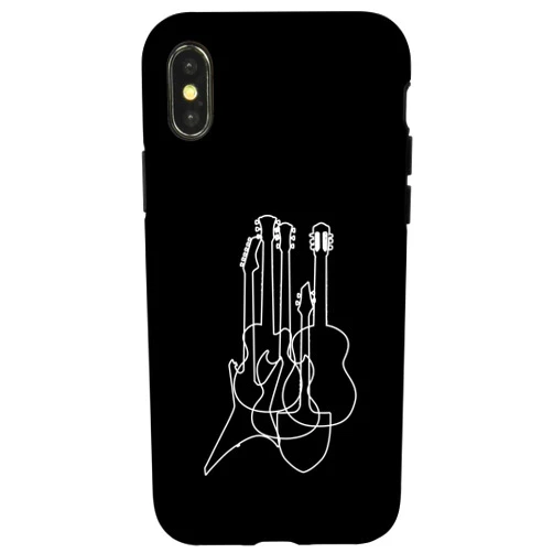 UAB KIDKIS iPhone X/XS Electric Acoustic Guitars Classical Music Lover Gift Case