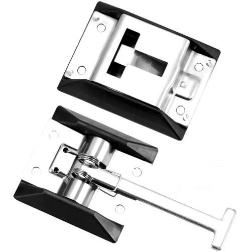 ZIQUN Rv Door Holder, 304 Stainless Steel Camper Door Latch Trailer Door Holder, Metal T-Style RV Door Latch for Camper Trailer Motorhome Cargo Trailer Truck
