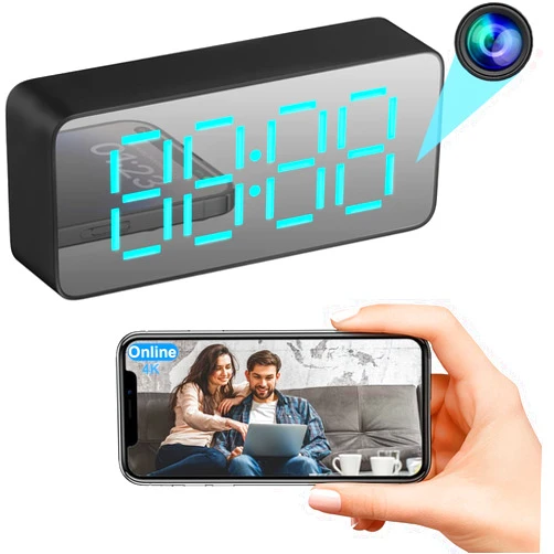 Kestanlora Hidden Camera WiFi Camera Hidden Cameras HD 4K Wireless Small Camera with Night Vision Cameras for Home Security Secret Nanny Cam