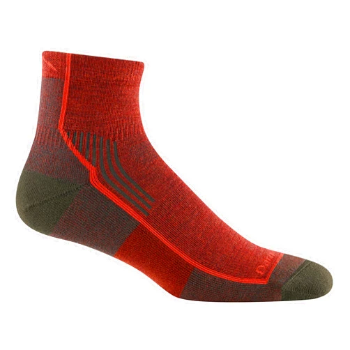Darn Tough Vermont Darn Tough (Style 1959) Men's Hiker Quarter Midweight with Cushion Hiking Sock