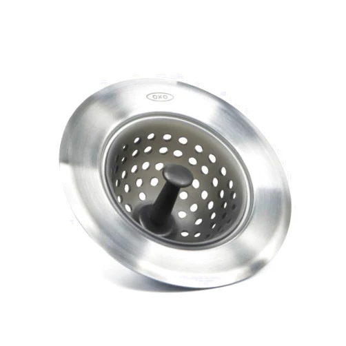 OXO Good Grips Silicone Sink Strainer, Black
