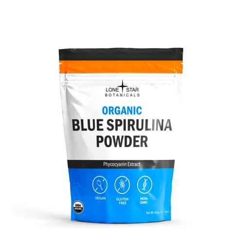 Lone Star Botanicals Organic Blue Spirulina Powder (Multipacks) (2.12 Ounce (Pack of 1))