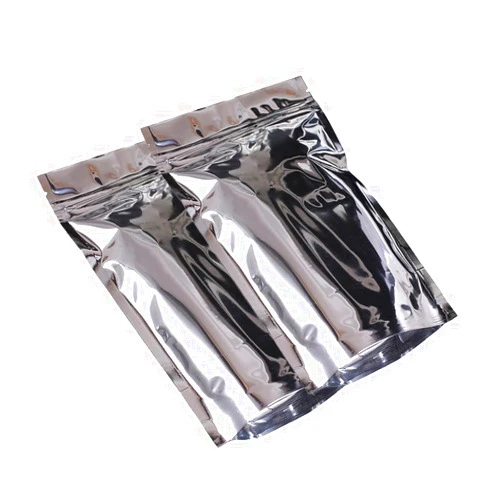 QQ Studio 100 PCS Silver High Barrier Food Storage Stand Up Pouches for Long Term Food Storage Resealable Zipper Bags (8.66 inch x 11.81 inch)